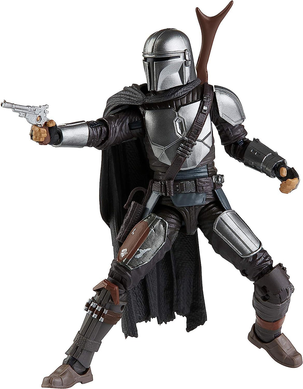 STAR WARS Mandalorian Black Series figure front view for premium display