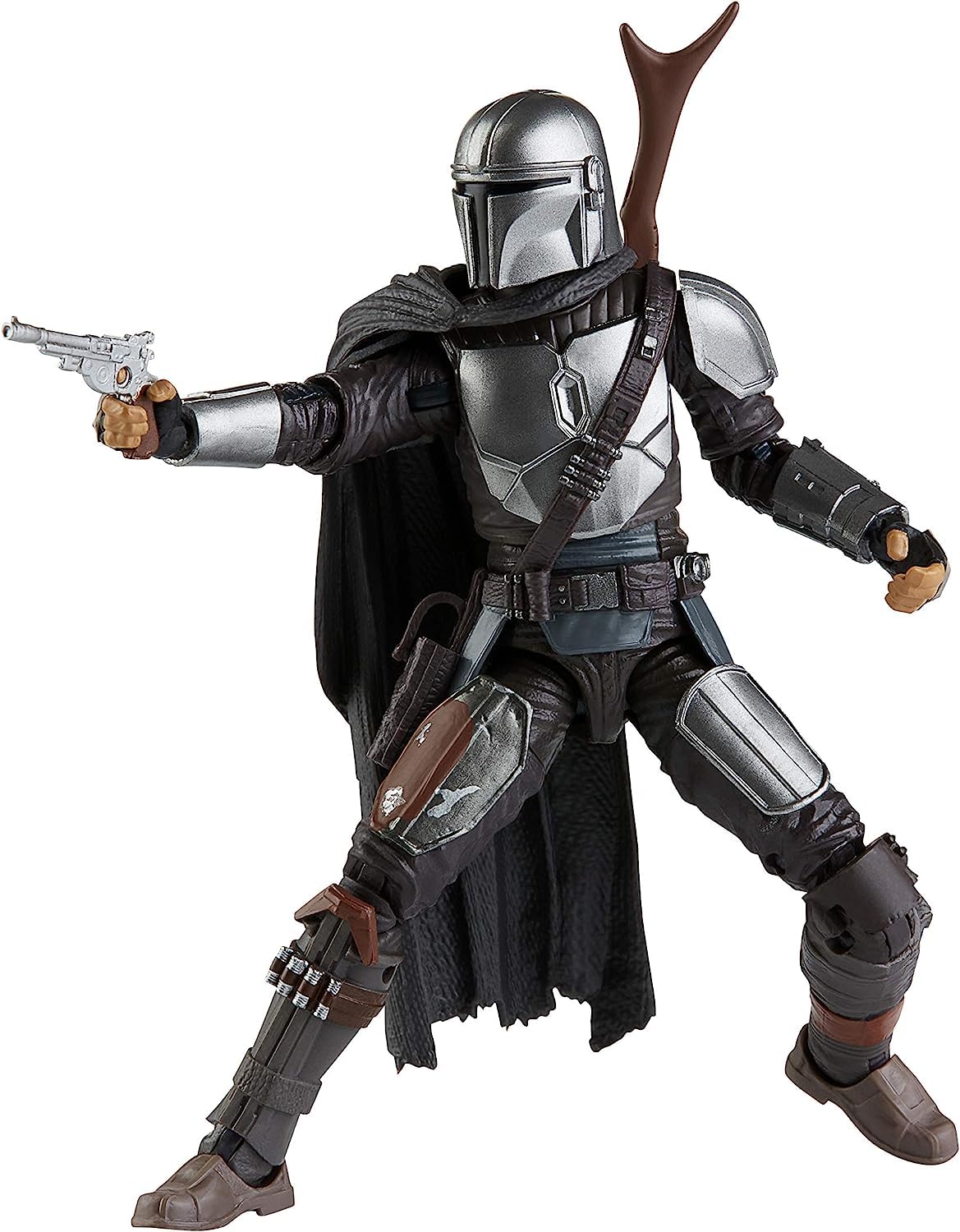 STAR WARS Mandalorian Black Series figure front view for premium display