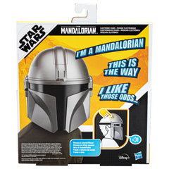 Star Wars Mandalorian Electronic Mask gift-ready packaging for fans