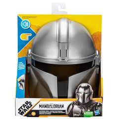 Star Wars Mandalorian Electronic Mask button area delivers phrases for engaging roleplay
