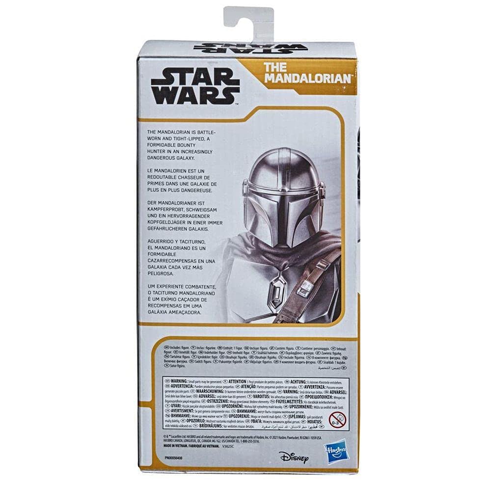 STAR WARS Mandalorian figure inspired by live action design for interactive play