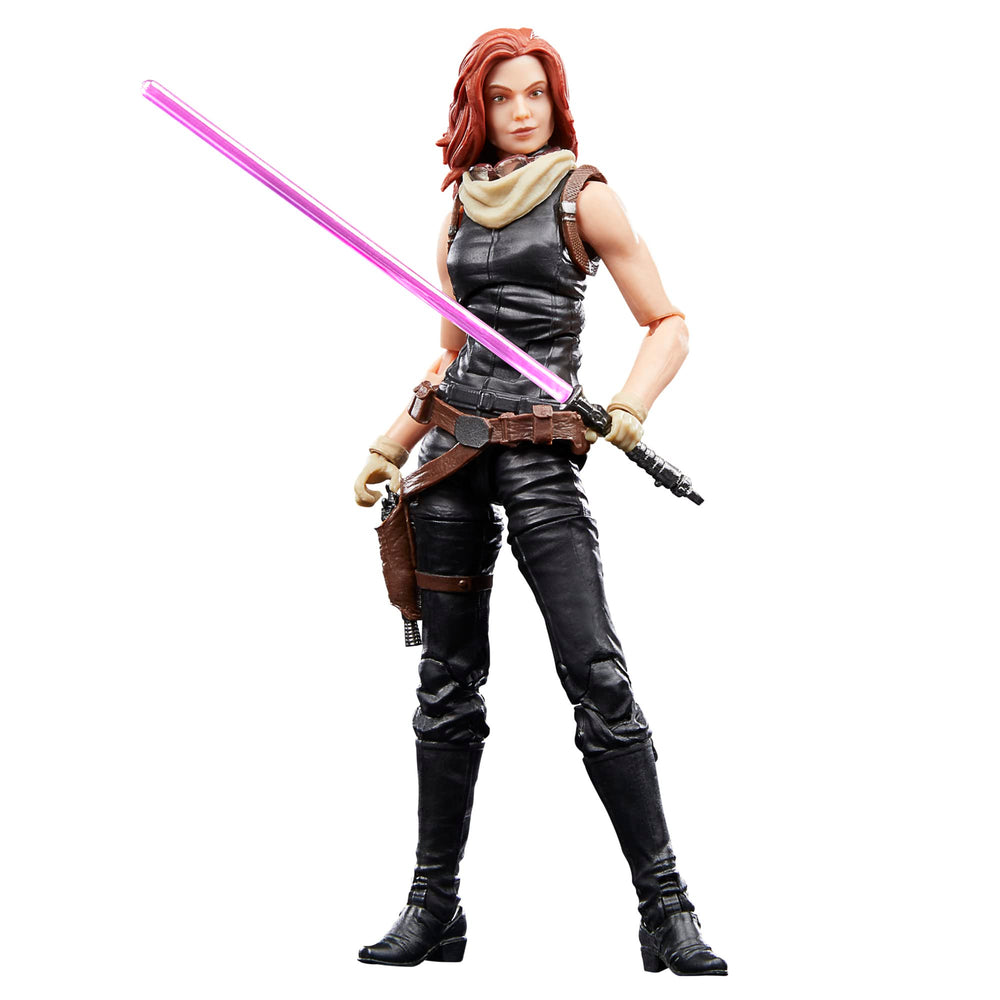 STAR WARS Mara Jade 6-inch figure with blaster, display-ready poseability.