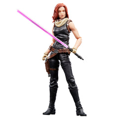 STAR WARS Mara Jade 6-inch figure with blaster, display-ready poseability.