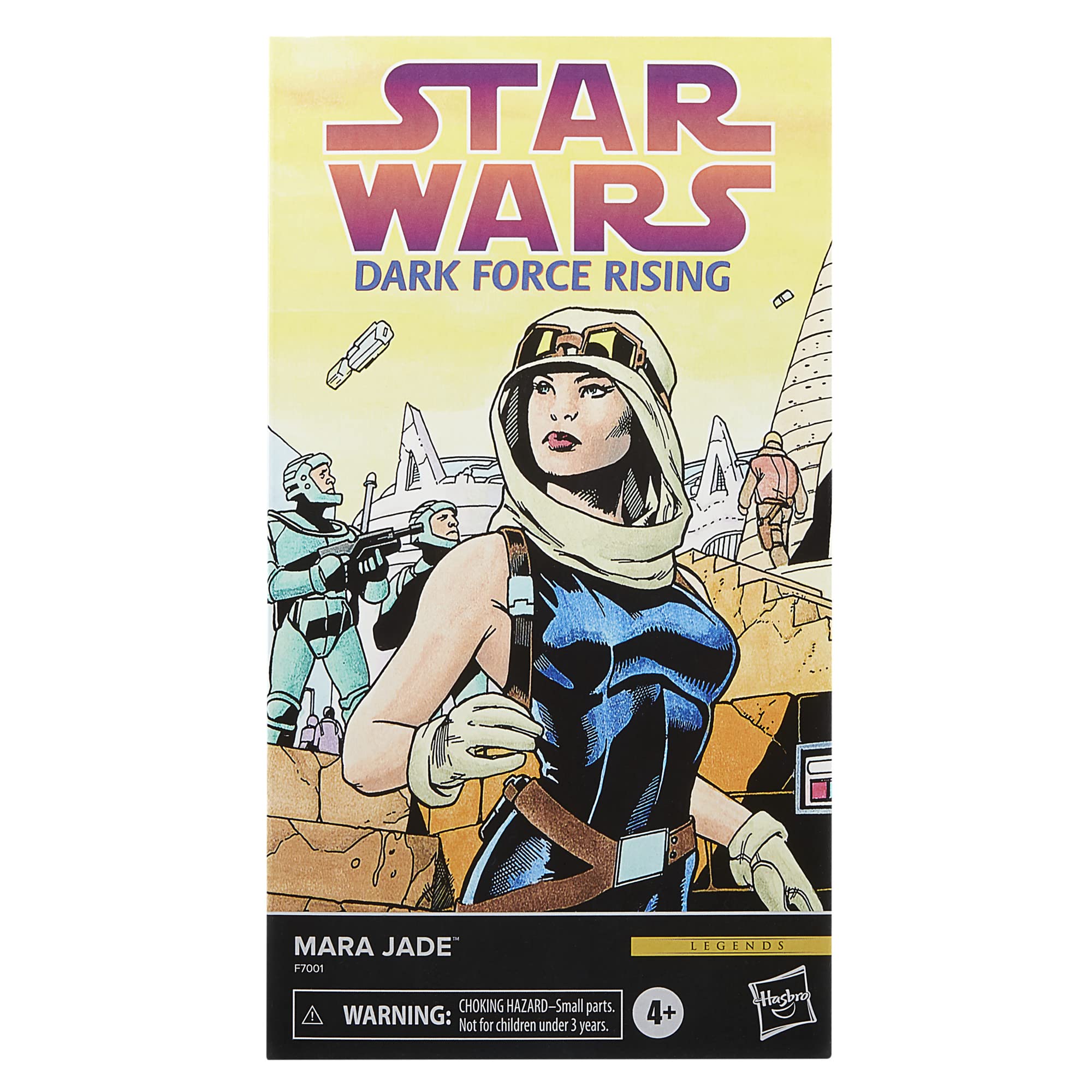 STAR WARS Mara Jade 6-inch figure with lightsaber, ideal for action scenes.