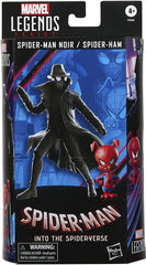 STAR WARS Marvel Legends Spider-Man Noir pistol accessory enhances authentic action posing.