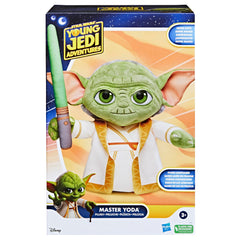 Star Wars Master Yoda Plush robe detail highlights classic Jedi attire.