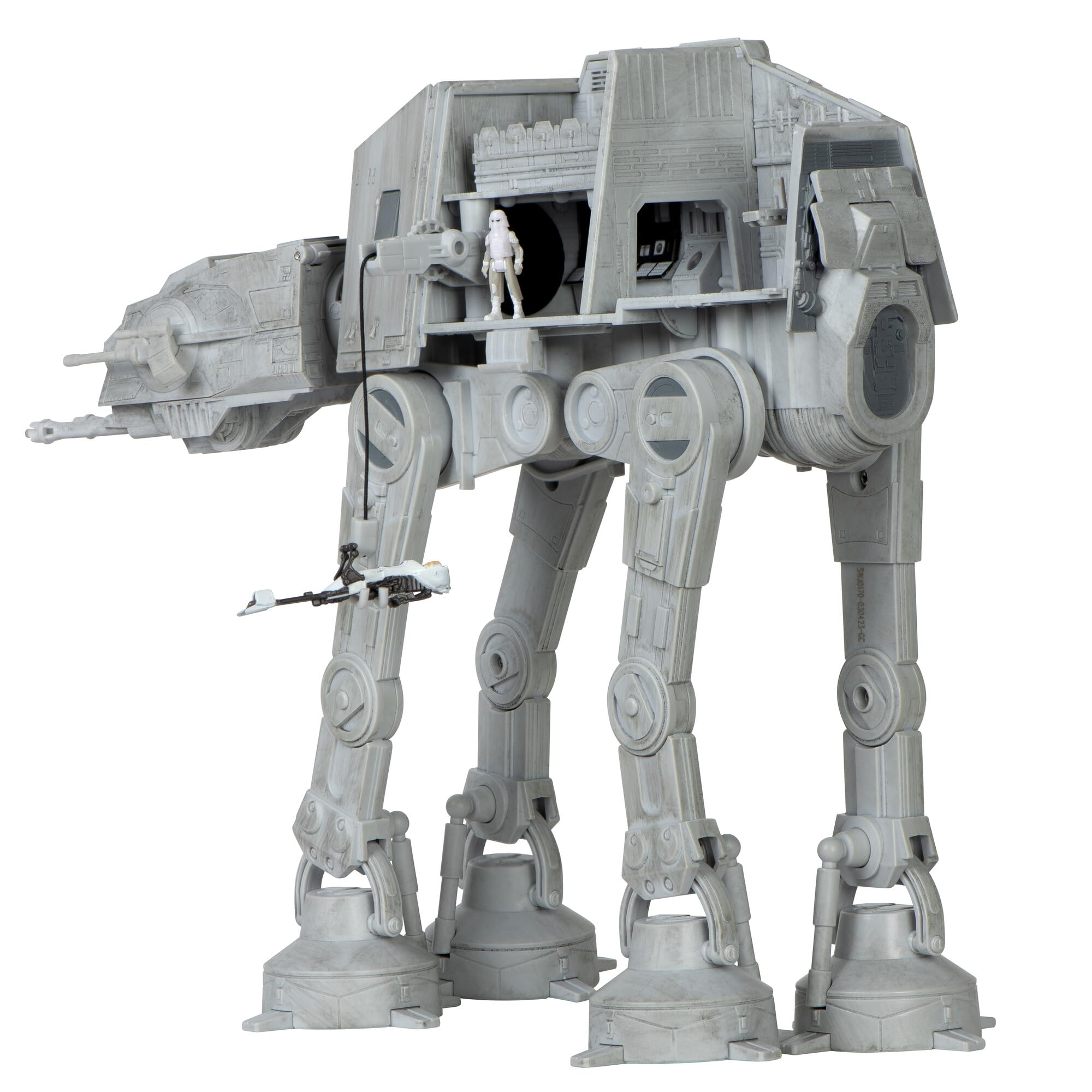Star Wars Micro Galaxy AT-AT Walker cockpit opening enables interactive storytelling moments