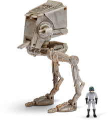 Star Wars Micro Galaxy AT-ST 3-inch vehicle front view for display and scale realism.