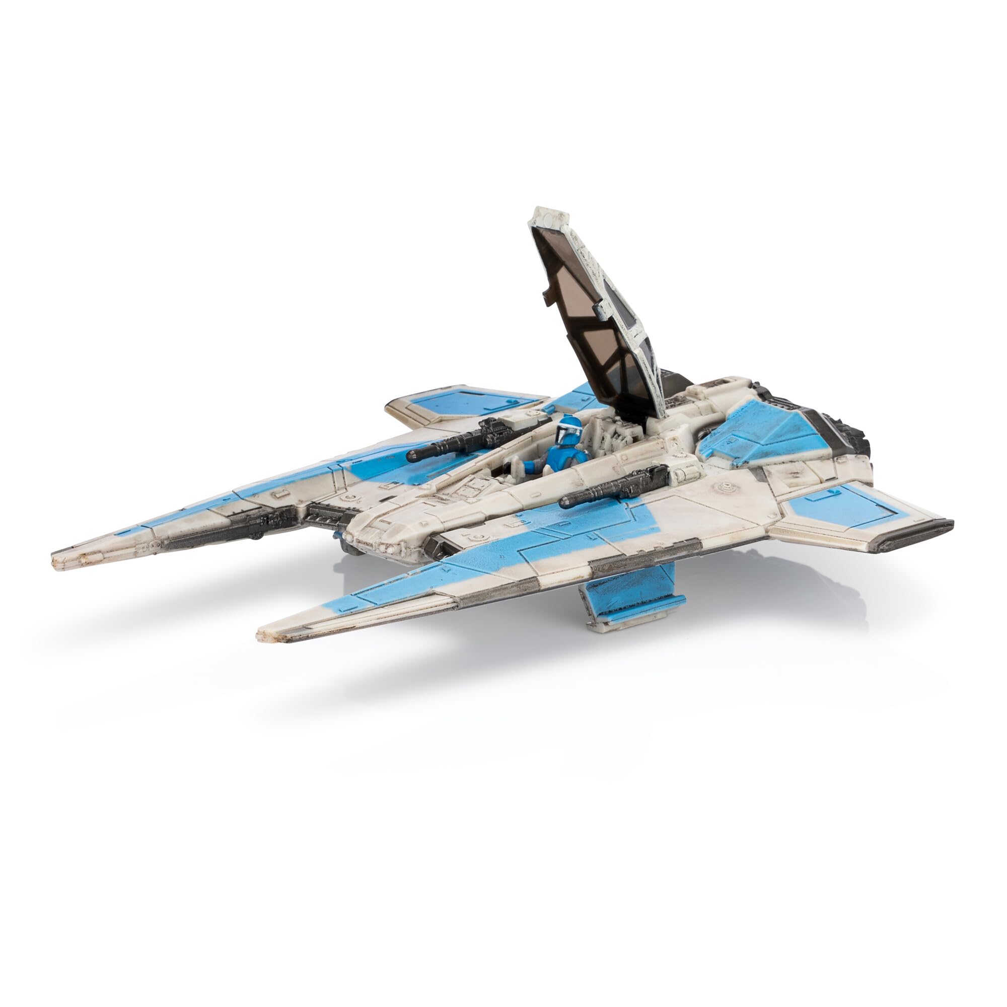 Star Wars Micro Galaxy Mandalorian Fleet Commander figure for collectible play.