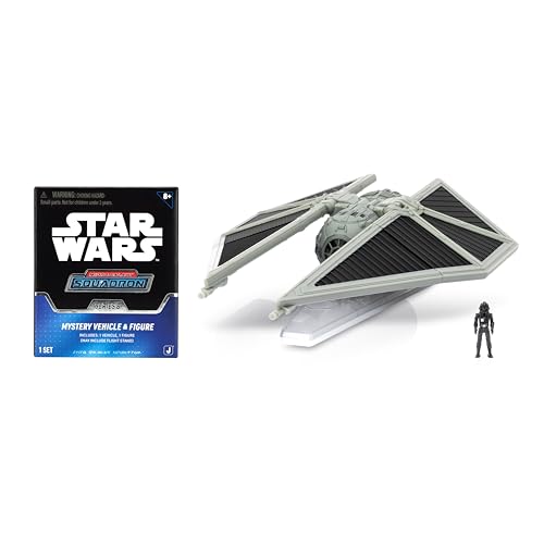 Star Wars Micro Galaxy Squadron TIE Striker 3-inch vehicle for display and play.