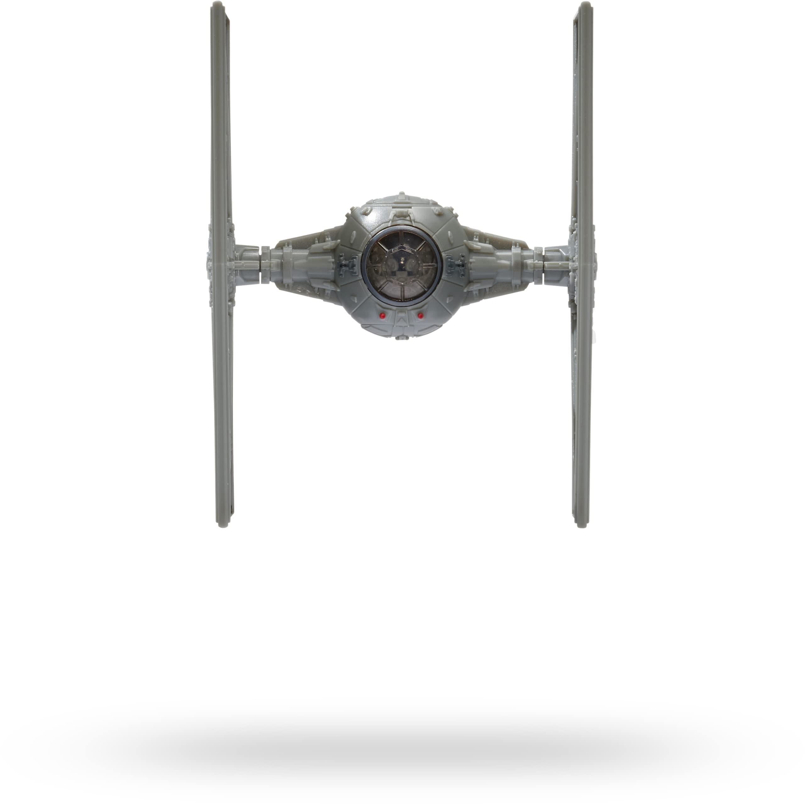 Star Wars Micro Galaxy TIE Fighter detailing enhances collectible display.
