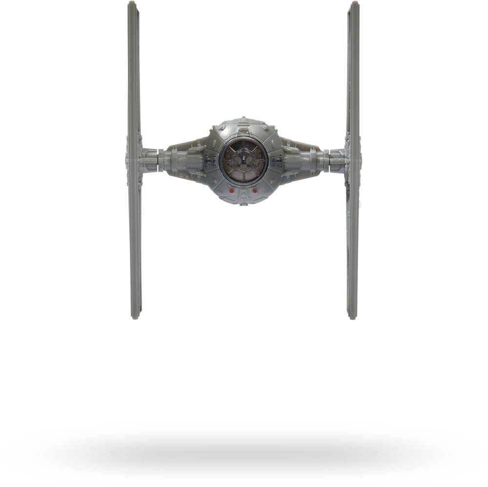 Star Wars Micro Galaxy TIE Fighter detailing enhances collectible display.