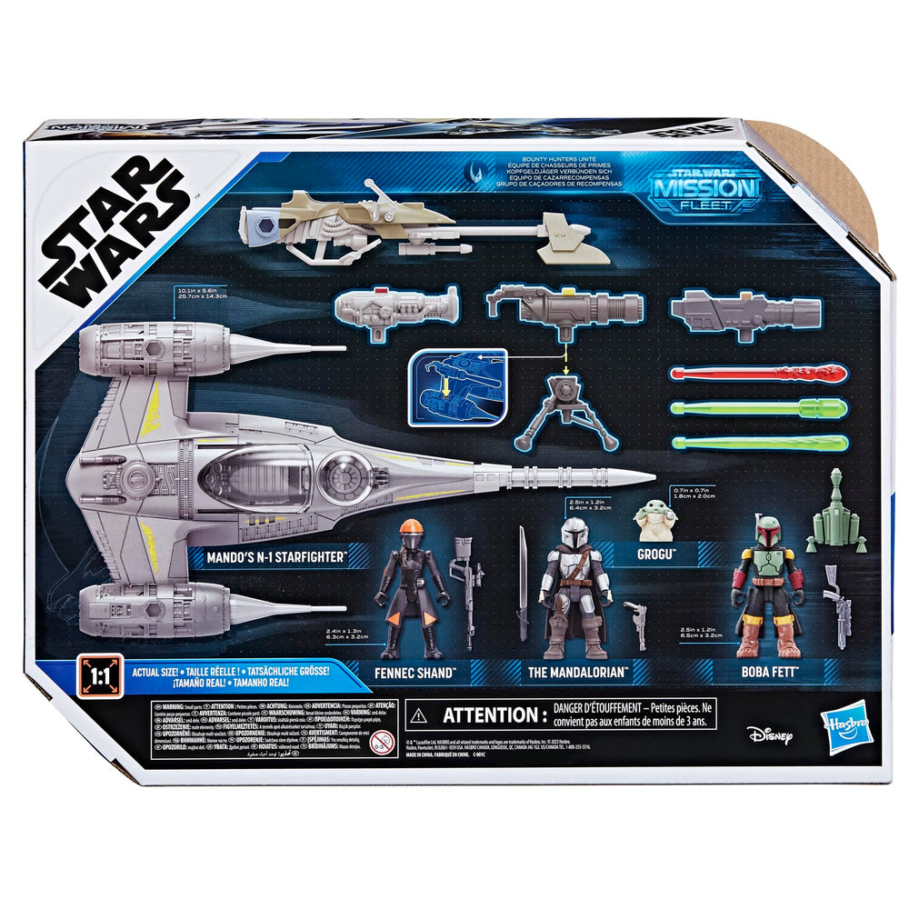 STAR WARS Mission Fleet accessories including Darksaber and blasters for adventures