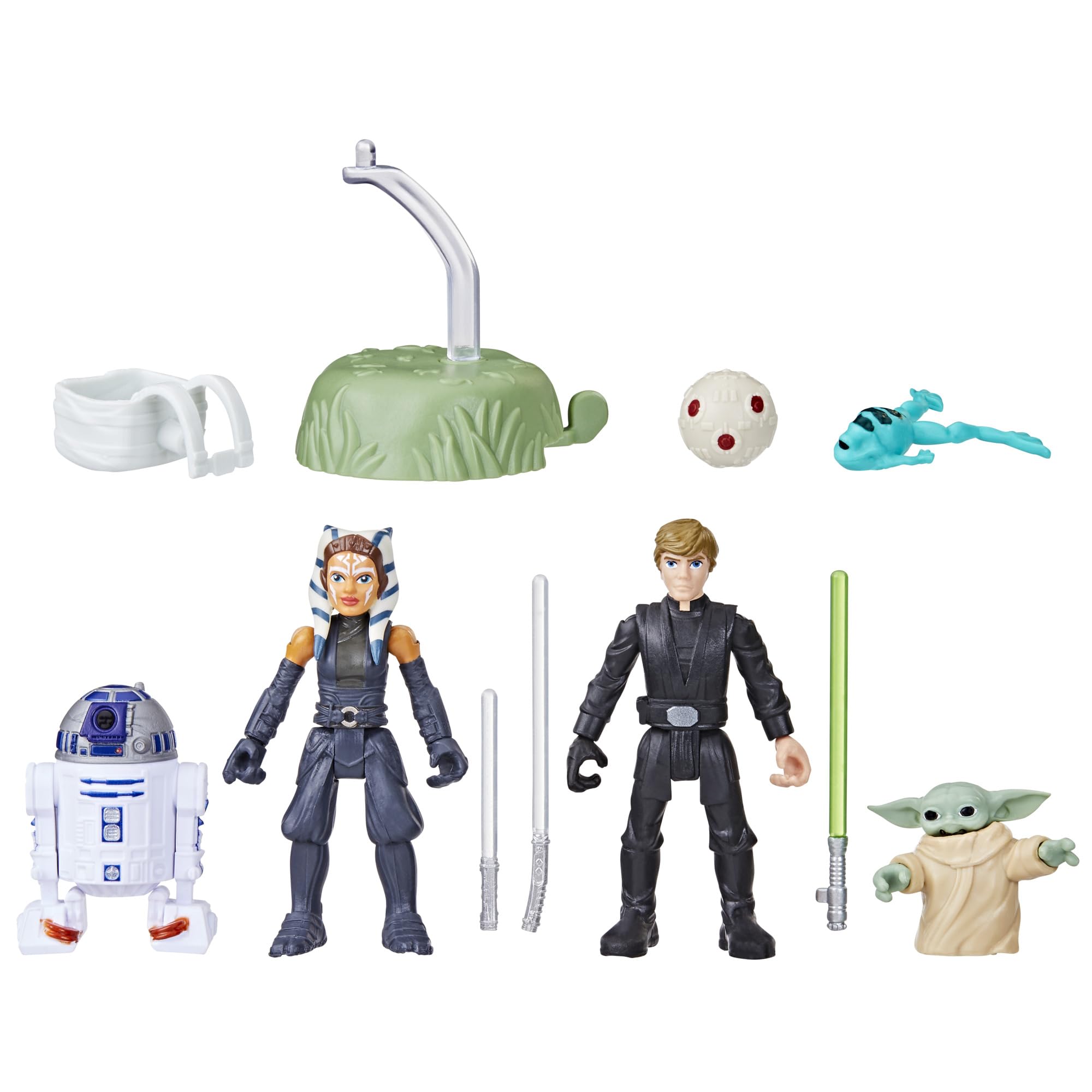STAR WARS Mission Fleet Ahsoka Tano figure with poseable joints for action scenes.
