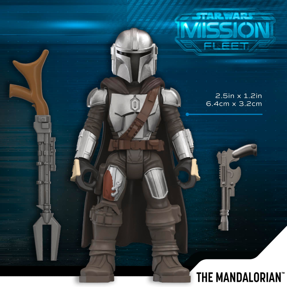 STAR WARS Mission Fleet boba fett figure ideal for battles and collectability