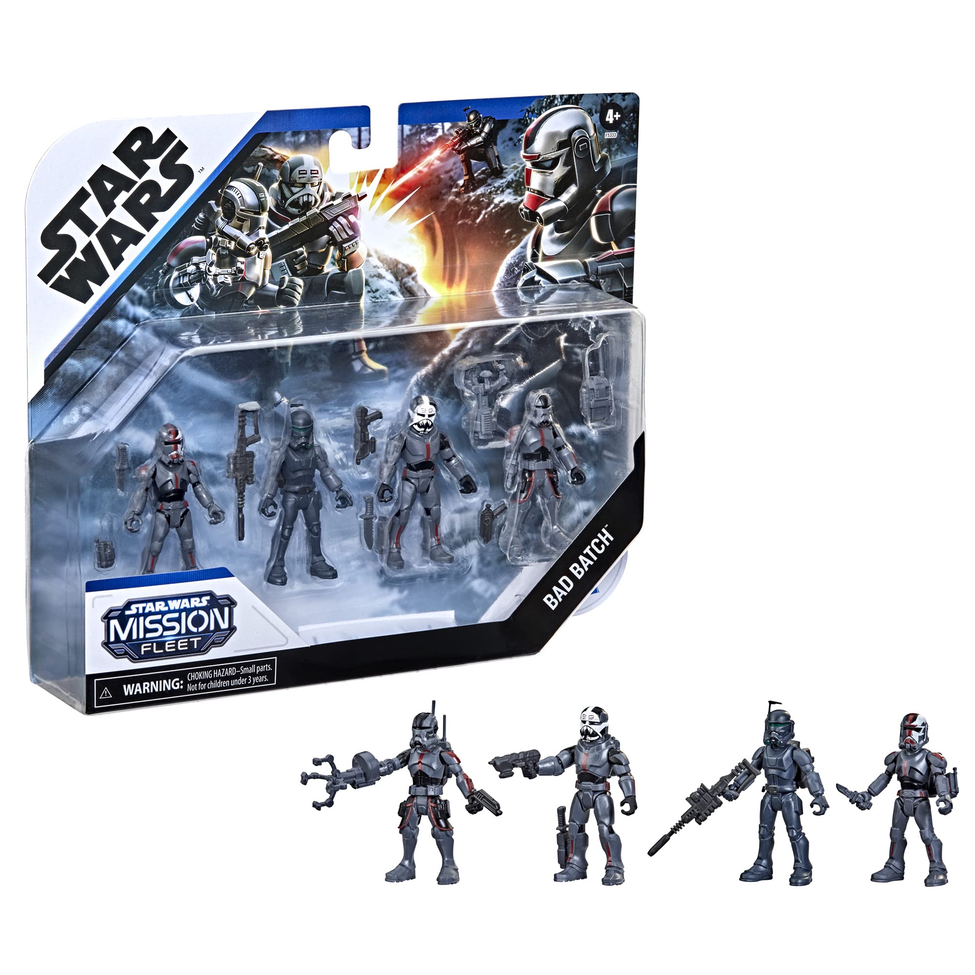 STAR WARS Mission Fleet Echo figure ready for battle scenes and storytelling