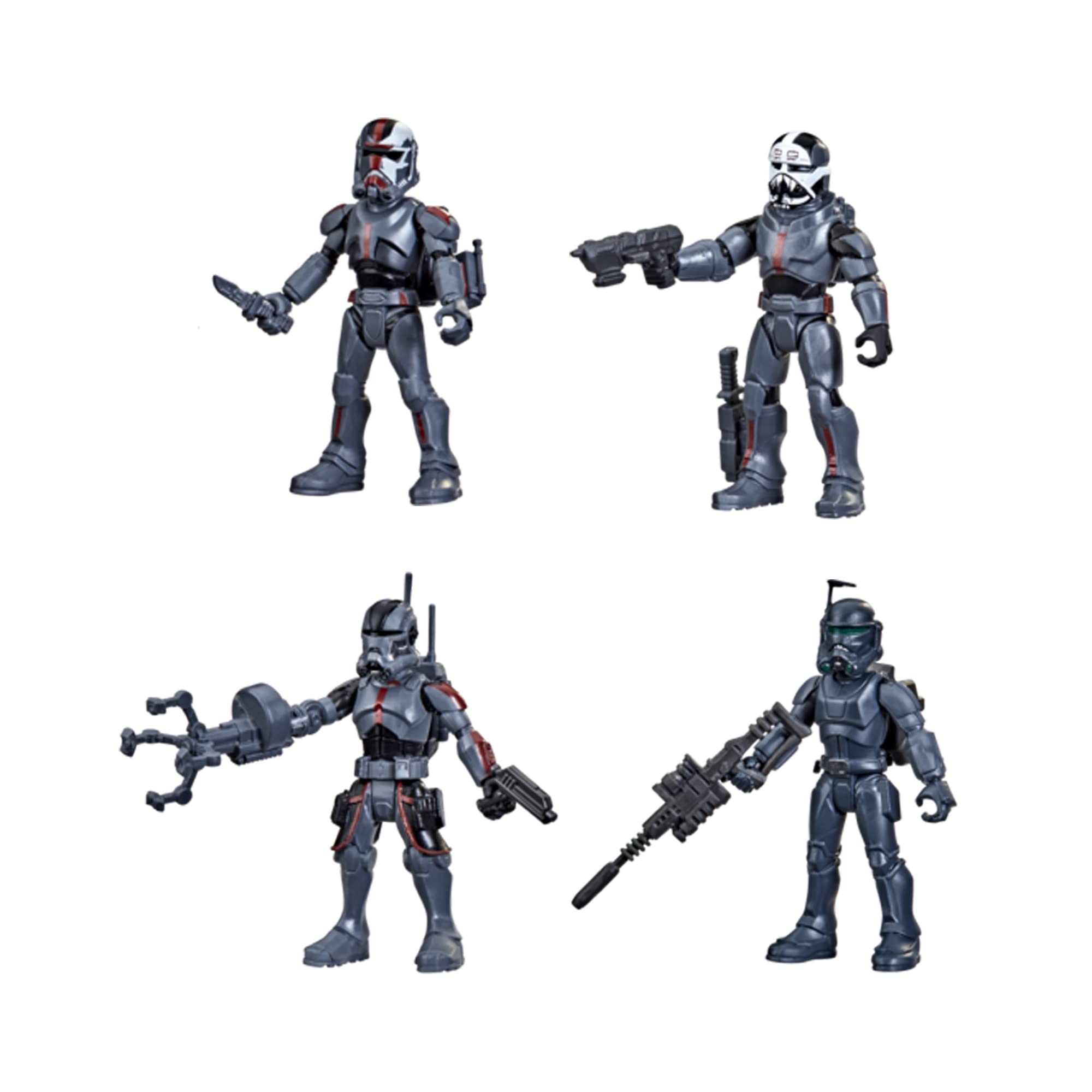 STAR WARS Mission Fleet Hunter figure in action with authentic Bad Batch detail