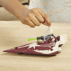 Star Wars Mission Fleet: Clone Wars-inspired starfighter design details.