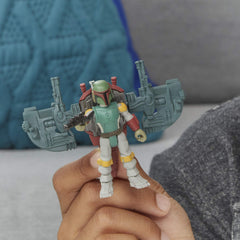 Star Wars Mission Fleet Boba Fett poseable figure ideal for gift-ready collection.