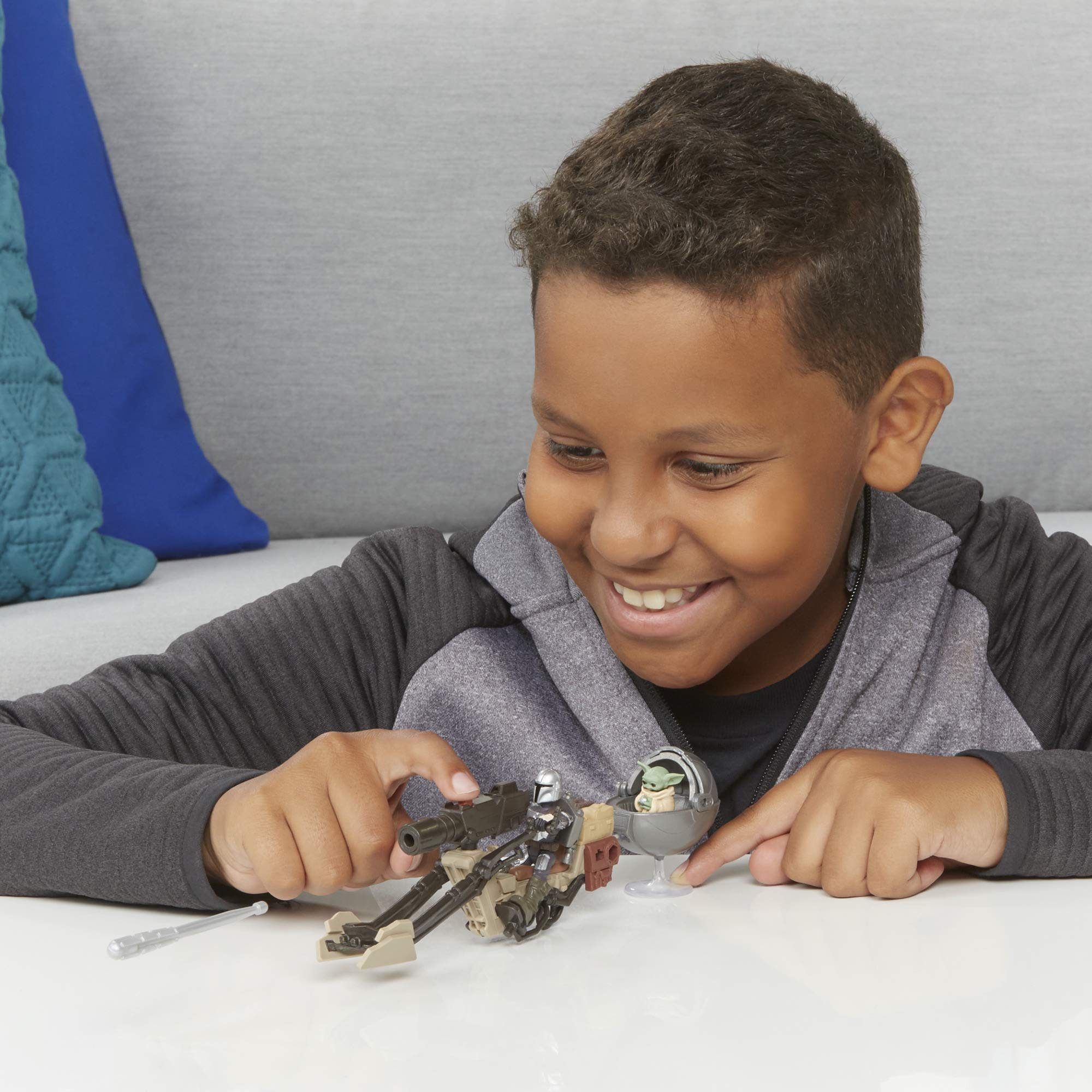 Star Wars Mission Fleet detailed sculpt captures live-action style for faithful display.