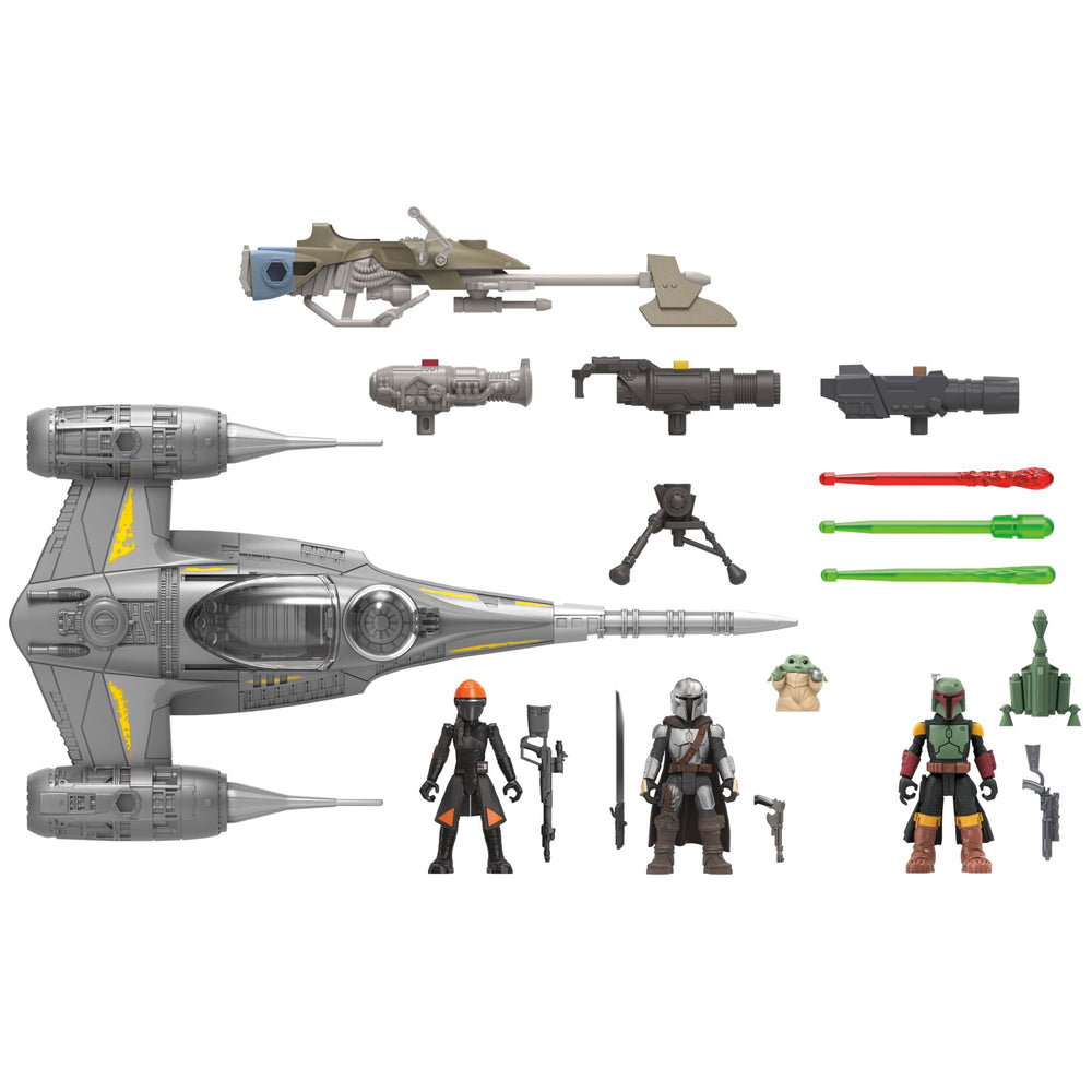 STAR WARS Mission Fleet figures feature multiple articulation points for dynamic poses
