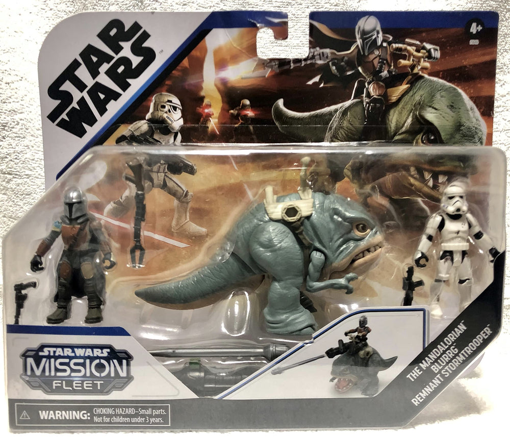 Star Wars Mission Fleet Mandalorian figure with Beskar armor for dynamic action play.