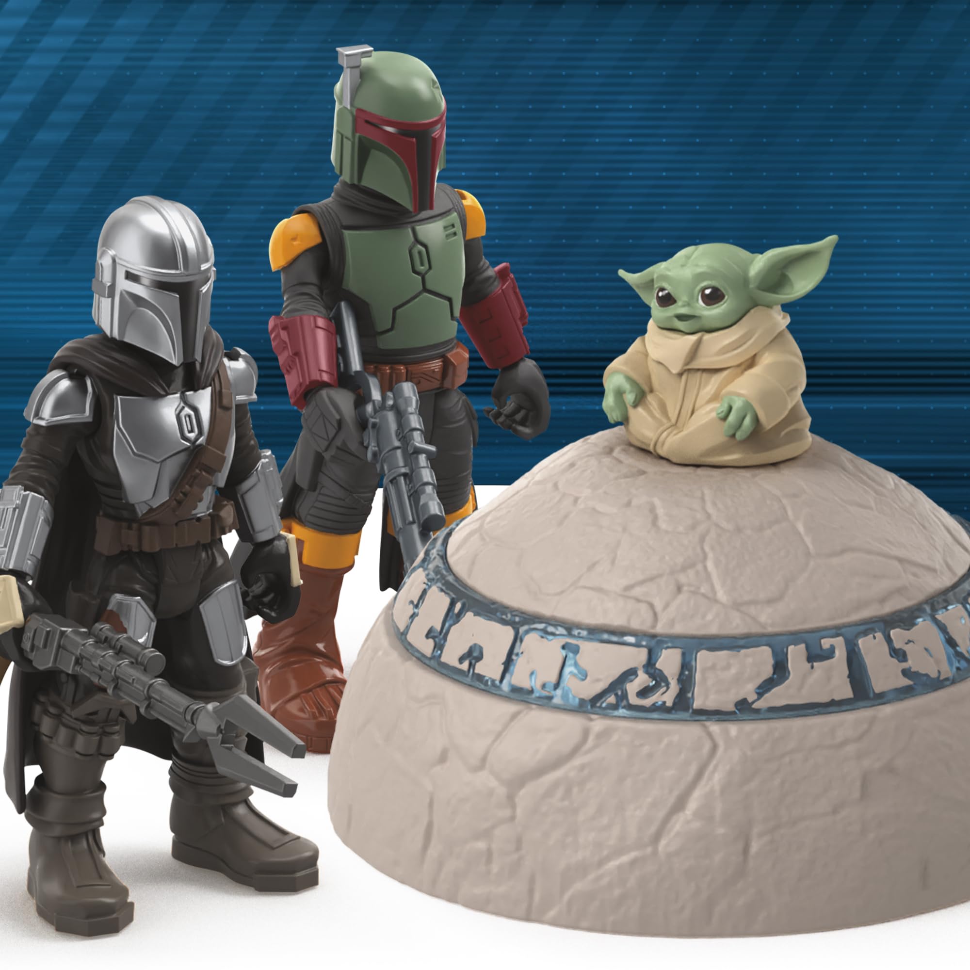 STAR WARS Mission Fleet mandalorian figure poseable for dynamic scenes