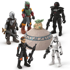 STAR WARS Mission Fleet mandalorian figures 6-pack for imaginative space adventures