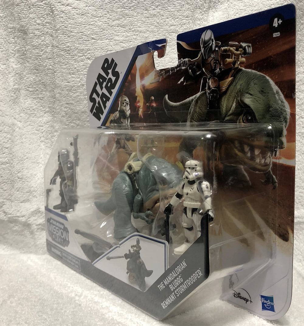 Star Wars Mission Fleet multi-point articulation figure enables realistic poses.