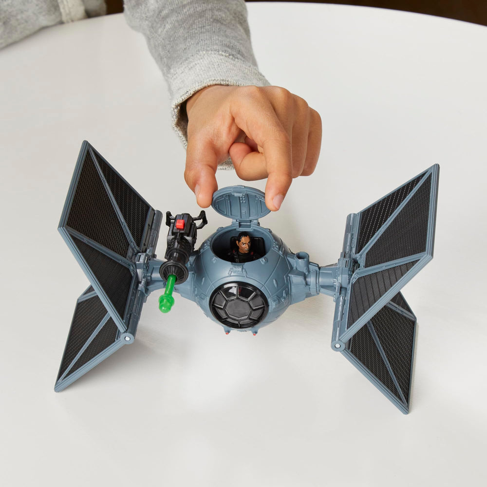 STAR WARS Mission Fleet Projectile launcher supports pretend combat play.