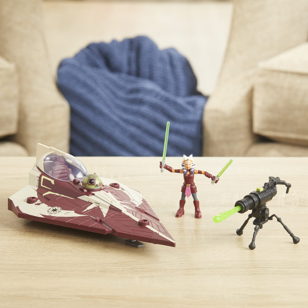 Star Wars Mission Fleet: Repositionable projectile launcher for battle play.