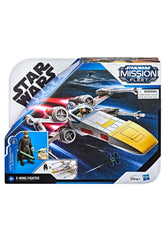 STAR WARS Mission Fleet X-wing vehicle sparks space battles and rescues.