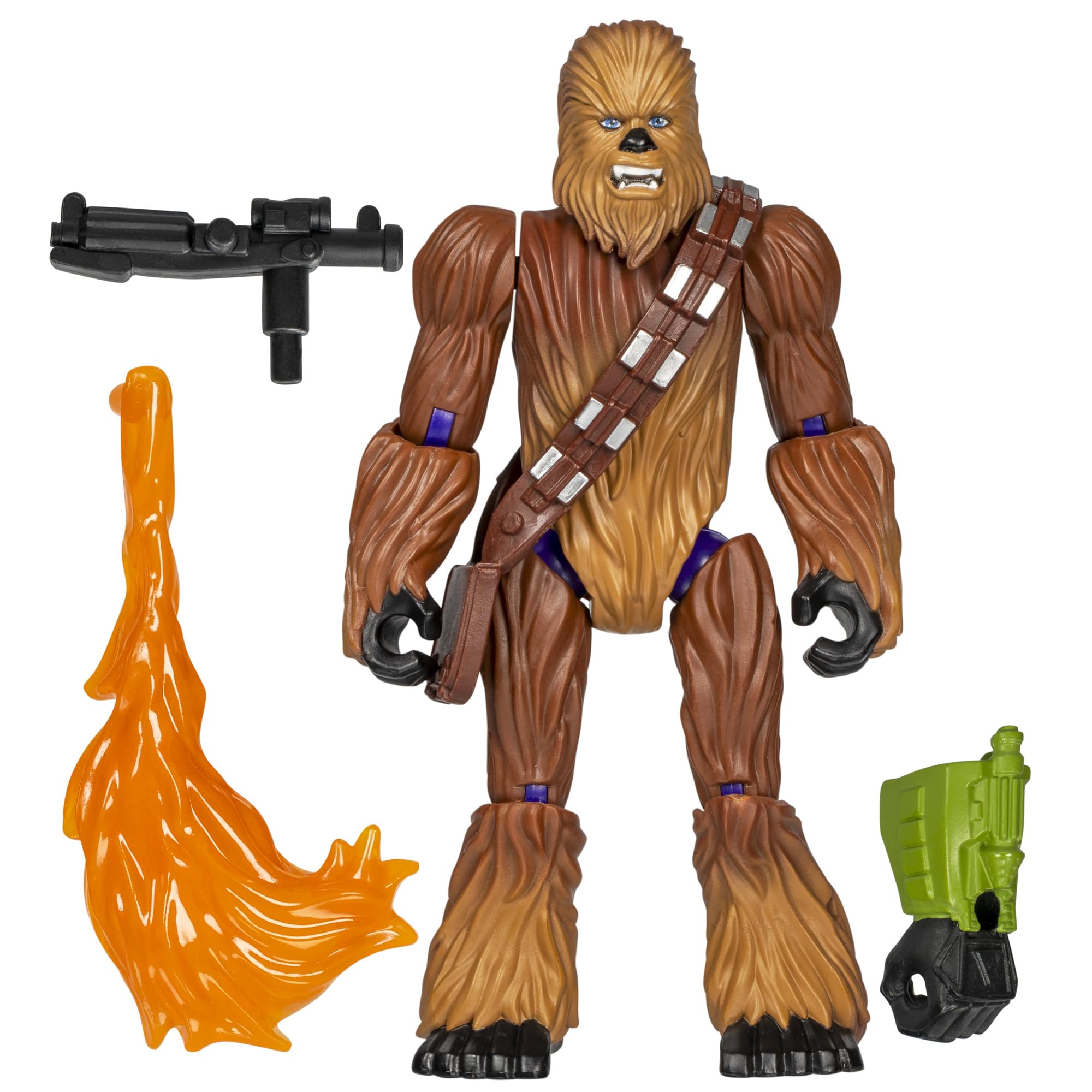 Star Wars MixMashers Chewbacca figure with detachable parts for endless customization and imaginative play.