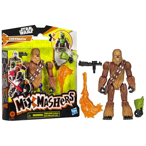 Star Wars MixMashers Stormtrooper figure features interchangeable parts for new battle-ready poses.