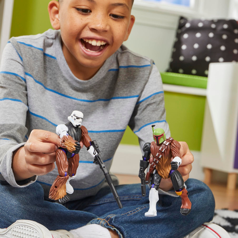 Star Wars MixMashers universal connectors support sturdy, repeatable figure configurations.