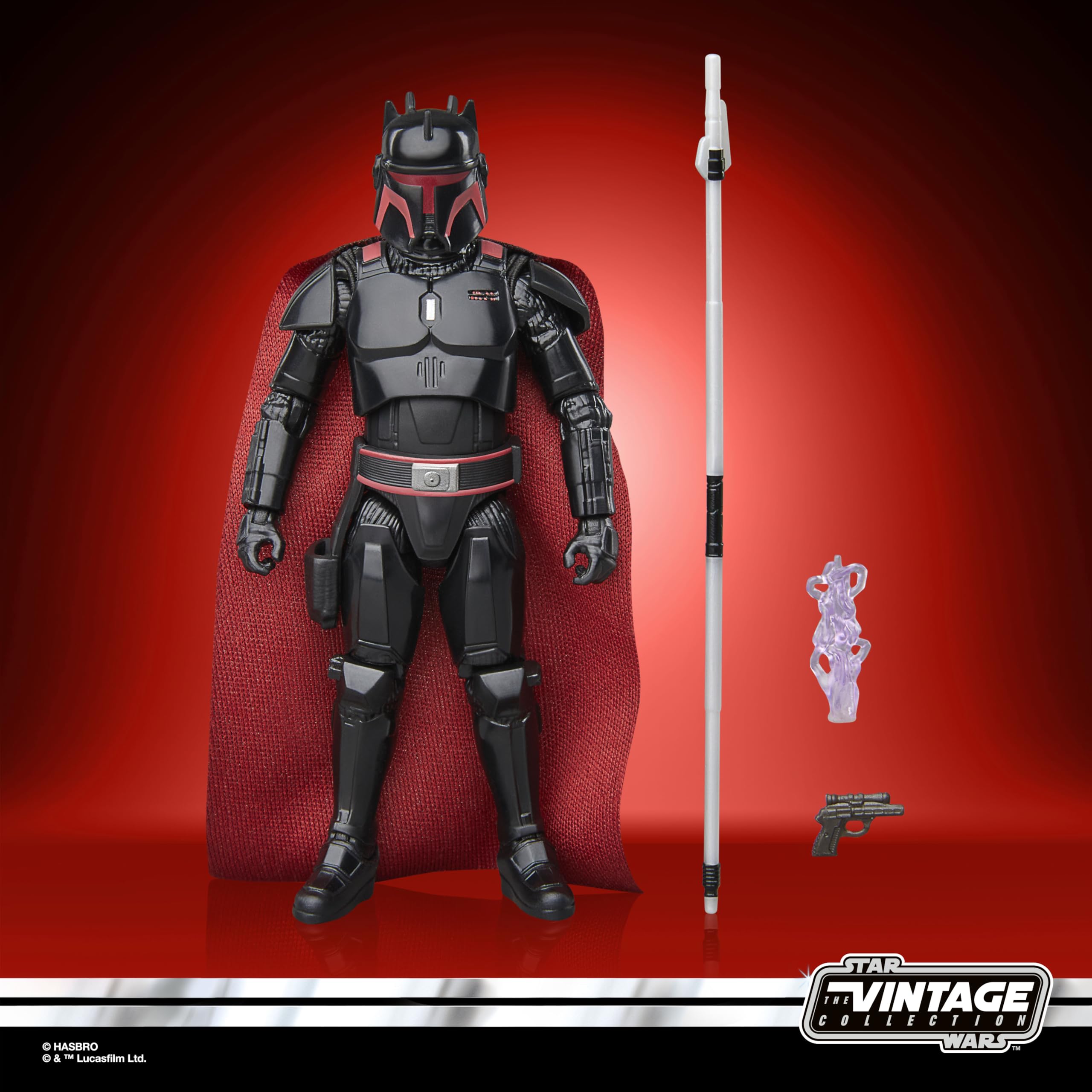 STAR WARS Moff Gideon arm and leg articulation for dynamic stances