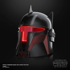STAR WARS Moff Gideon helmet premium cosplay collectible.