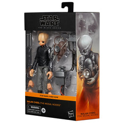 STAR WARS Nalan Cheel bandfill figurine enhances Mos Eisley diorama setups.