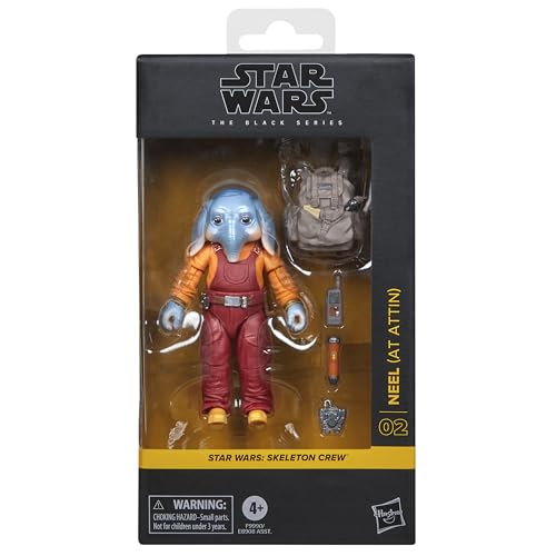 STAR WARS Neel At Attin figure with backpack accessory for dynamic diorama poses.