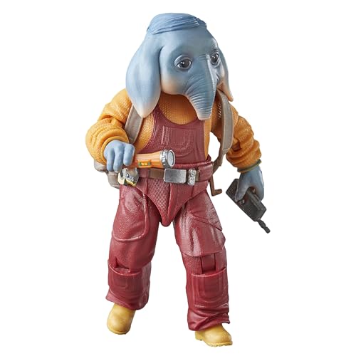 STAR WARS Neel At Attin figure with torch accessory for exploration scenes.