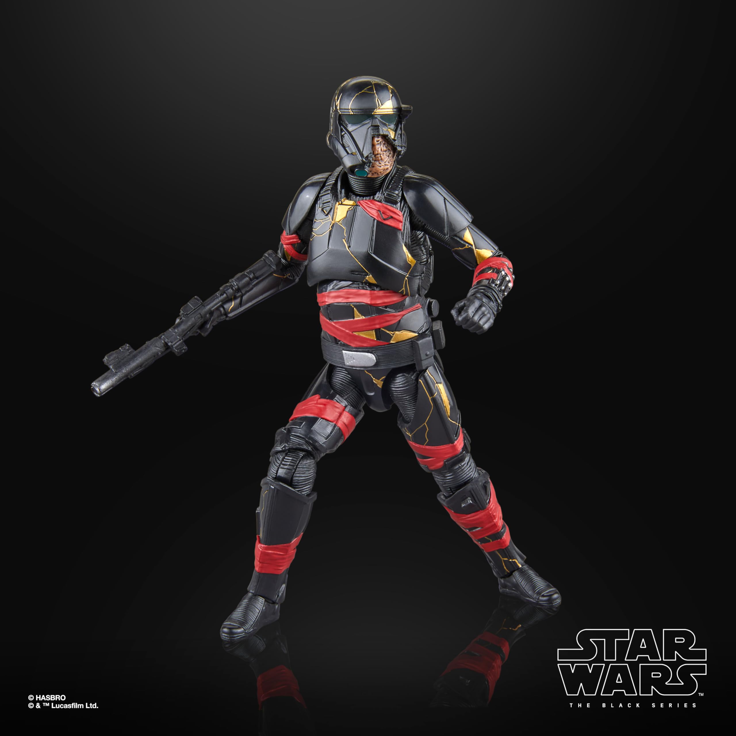 STAR WARS Night Trooper articulation-pose demonstrates dynamic display options