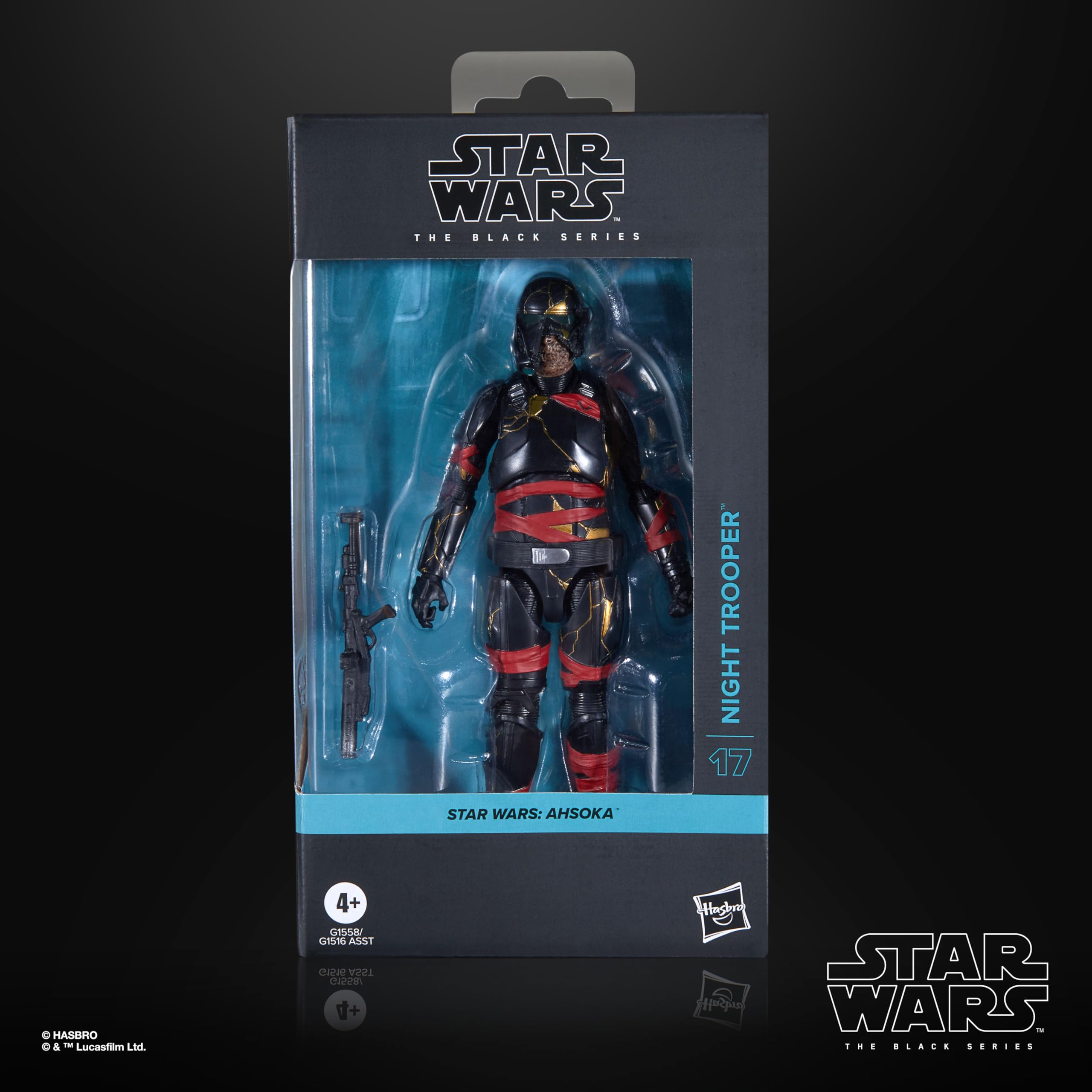 STAR WARS Night Trooper zombie-jaw detail adds dramatic authenticity for display