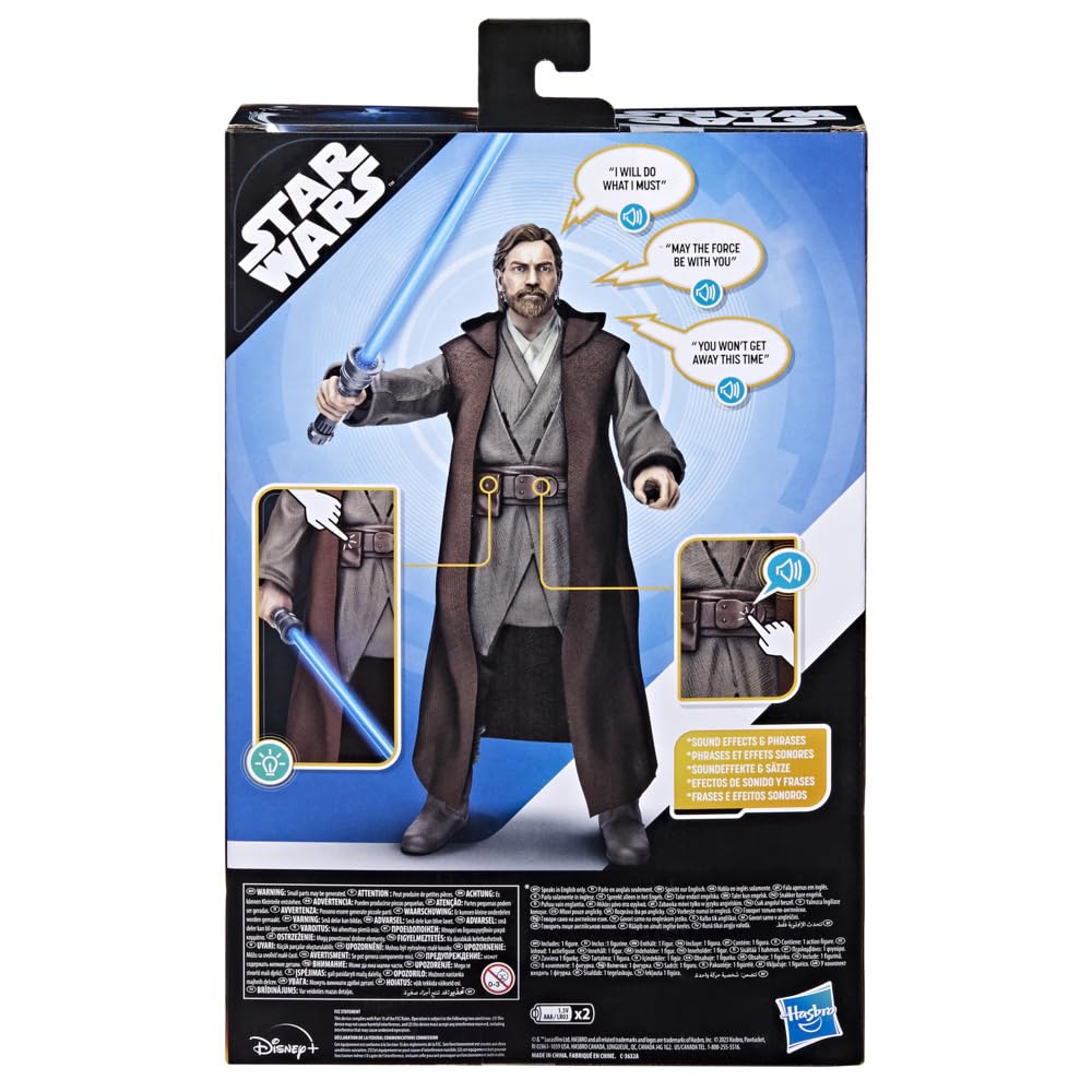 STAR WARS Obi-Wan Kenobi at 12-inch scale ready for storytelling adventures