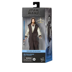 Star Wars Obi-Wan Kenobi Black Series figure front view for display and collection
