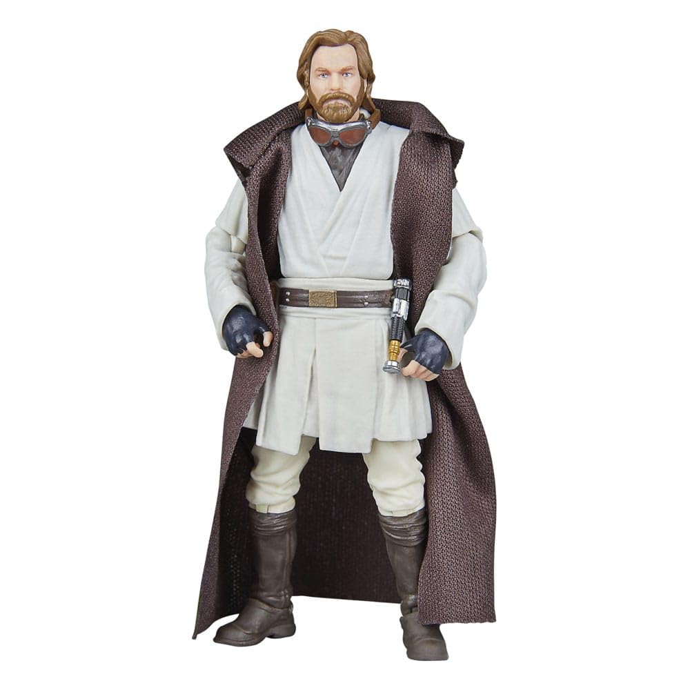 STAR WARS Obi-Wan Kenobi Jedi Legend figure with Lightsaber for display and collection.