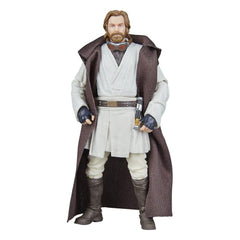 STAR WARS Obi-Wan Kenobi Jedi Legend figure with Lightsaber for display and collection.
