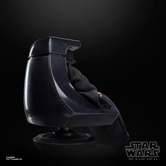 Star Wars Palpatine 6-inch close-up emphasizes premium deco and likeness for fans.