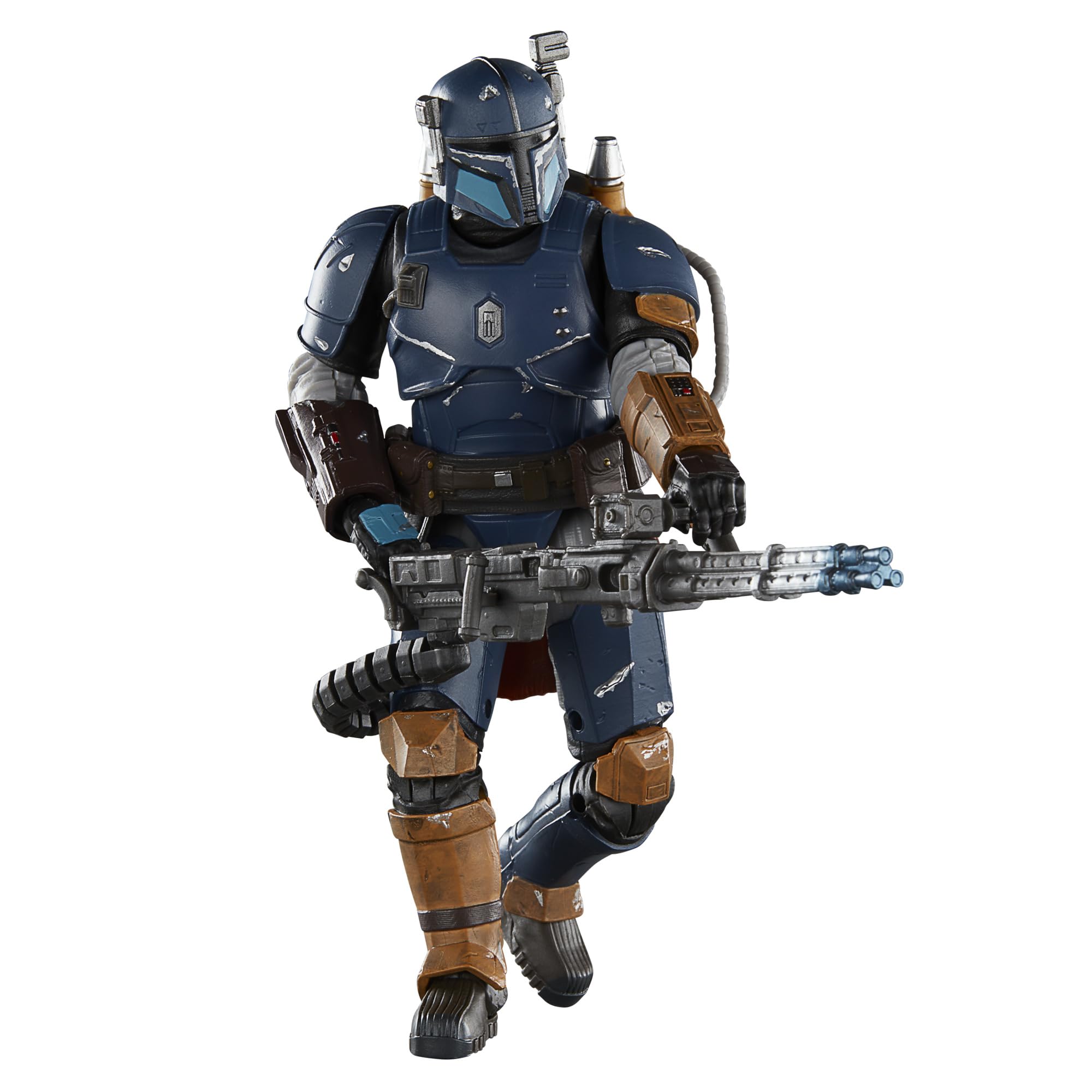 STAR WARS Paz Vizsla deluxe figure front view for display-ready posing