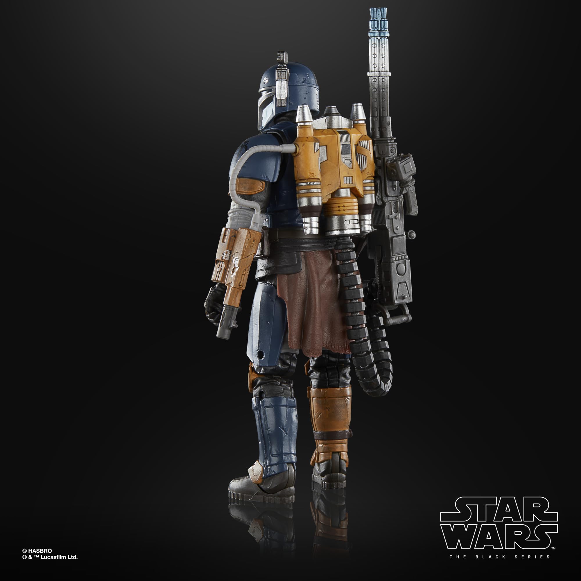 STAR WARS Paz Vizsla front portrait emphasizing character presence