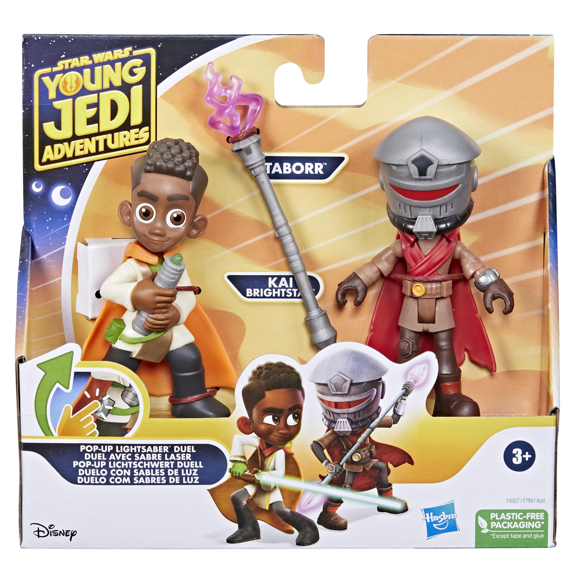 Star Wars Taborr figure ready for action with a staff accessory